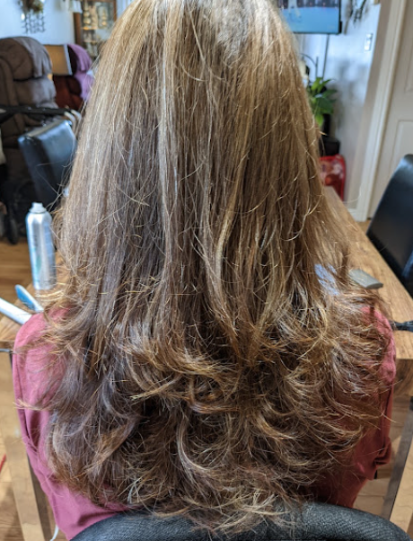 Long Layered Blowout